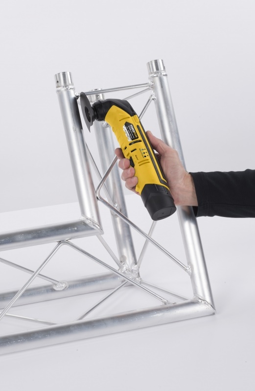 POWX13302 - Aku multifunkční stroj / oscilační bruska 12 V Li-ion 2xAKU