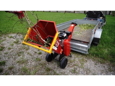 Bubnový štěpkovač se spalovacím motorem RB-50 Remet (7 HP)