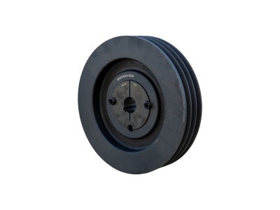 Setrvačník 24kg, pro 3 řemeny 17mm (s krytem)