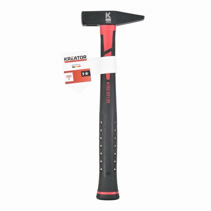 KRTH90102 - Zámečnické kladivo 200g Sklolaminátová rukojeť