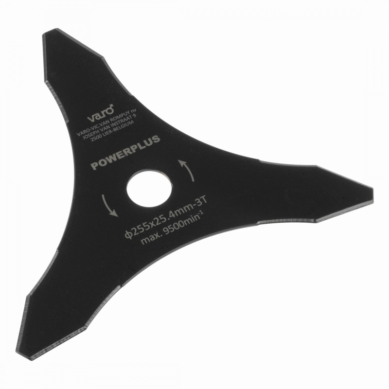 POWACG3041 - Žací nůž 255 x 25,4mm 3T pro křovinořezy