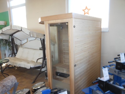 DeLuxe 4440 CB/CR -  INFRASAUNA HEALTHLAND DeLUXE CARBON - vybalený a vystavený kus