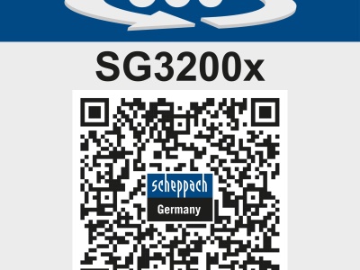 Scheppach SG 3200x - rámová elektrocentrála 2800 W s AVR regulací