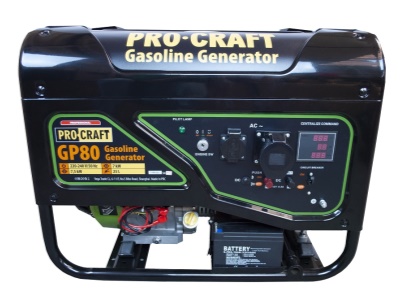 Elektrocentrála benzínová mod.GP80