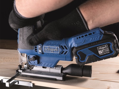 Scheppach BC-JS254-X - 20 V IXES aku přímočará pila (bez baterie a nabíječky)