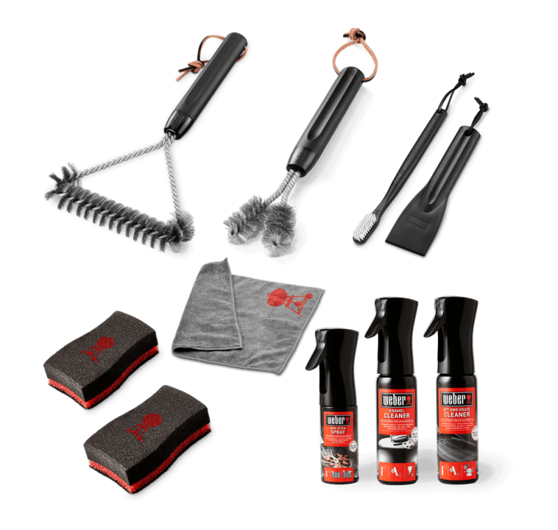 Weber Čistící sada pro smaltované plynové grily, Sada 8 ks