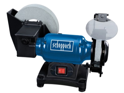 Scheppach bg 200 w - bruska na suché i mokré broušení