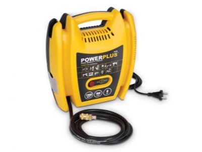 POWX1705 - Kompresor 1100W  plus  5 ks přísl. bezolejový