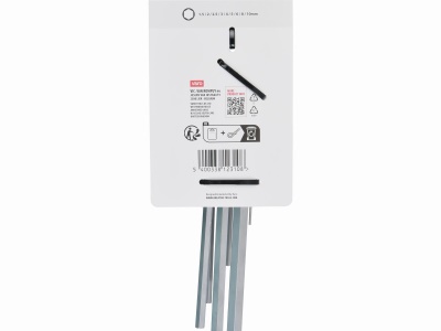 KRTH21801 - Imbusové klíče HEX dlouhé 9ks 1,5-10