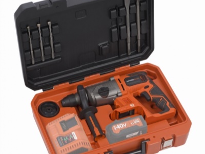 POWDP1570 - Kombinované kladivo 40V SDS-Plus (bez AKU) v kufru