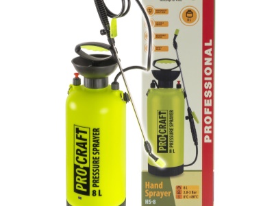 Ruční tlakový postřikovač Procraft HS-8