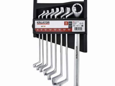 KRTH30004 - Sada oboustranných očkových klíčů 6-22mm - 8ks