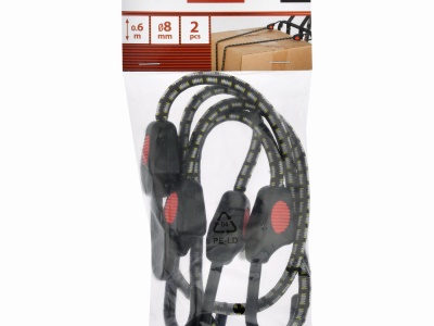 KRTH40903 - Upínací gumy 8mm, 60cm 2ks HIGH QUALITY