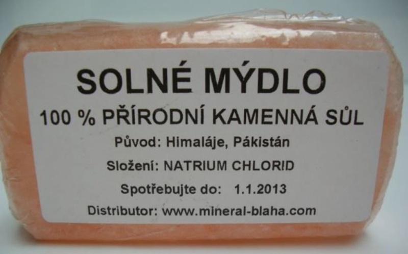 Mýdlo solné deo-pleťové - 200g