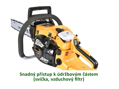 Riwall PRO RPCS 5545 - Řetězová pila s benzinovým motorem 54 ccm
