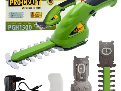 Aku nůžky na trávu Procraft PGH1500