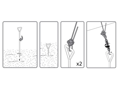 Palram - Canopia Kotvící systém
