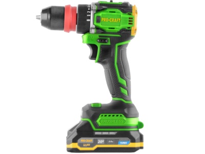 Aku vrtací šroubovák Procraft PA18ProDFR2 + sada bitů