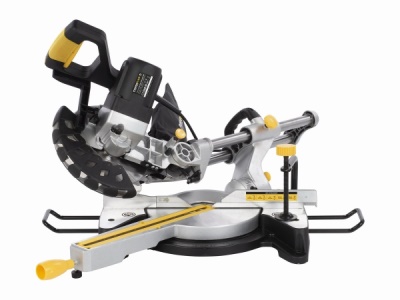 POWX07560S - Pokosová pila s potahem a oboustranným náklonem 1 500W / 210mm