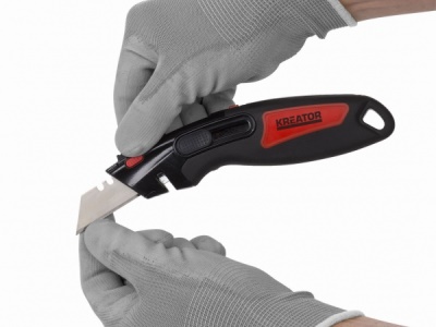 KRT000308 - HD automaticky zatahovací pracovní nůž 2v1
