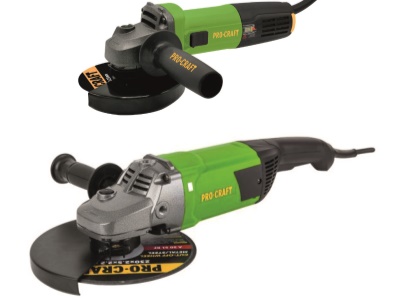 Sada bruska úhlová 125mm Procraft PW1050 a bruska úhlová 230mm Procraft PW2650