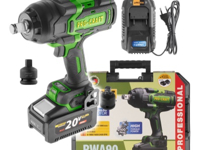 Aku rázový utahovák Procraft PWA90