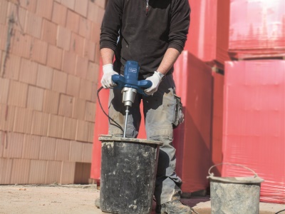 Scheppach PM 1600 - míchadlo stavebních materiálů