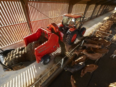 Rozdružovač balíků Kubota BC1300 Pro