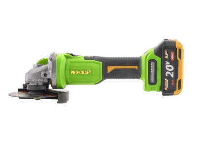 Aku úhlová bruska Procraft PWА220, 125mm