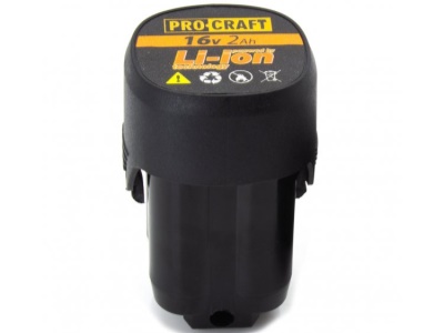 Baterie akumulátorová, 16V Li-ion, 2000mAh  Procraft 16/2