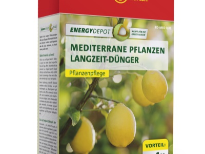 Dlohodobé hnojivo na středozemní rostliny Wolf Garten ED-MED 0,81 D/A Energydepot 0,81 KG