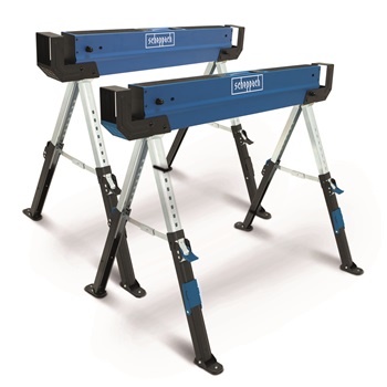 Scheppach MWB 600 (set 2 ks) - 2x skládací stavební koza 600 kg