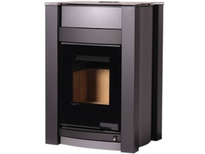 HS Flamingo KALMAR 11 šedá - teplovzdušná krbová kamna