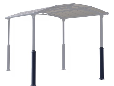 Palram - Canopia Arcadia Alpine Kit - sada 2 noh na zvýšení přístřešků řady Arcadia