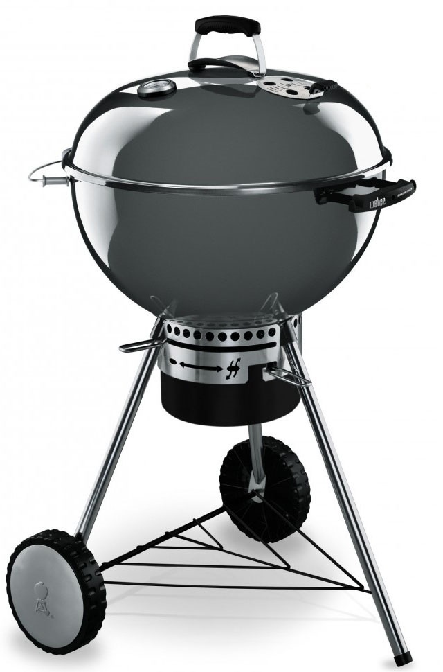 Gril Werber Master-Touch® GBS™, 57 cm, Smoke Grey (kouřově šedý), MODEL 2015