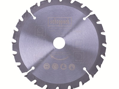 Scheppach Pilový kotouč TCT ( 160 x 20 x 2,4 mm, 24 Z ) - pro DIVAR 55 / PL 55