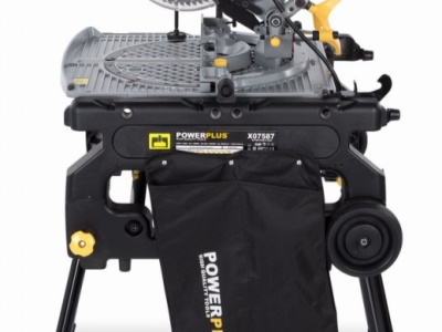 POWX07587 - Stolová pokosová pila otočná 2 000W / 254mm