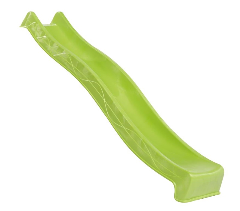 Skluzavka s přípojkou na vodu zelená 2,90 m