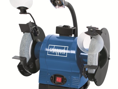 Scheppach bg 200 - dvoukotoučová bruska s indukčním motorem