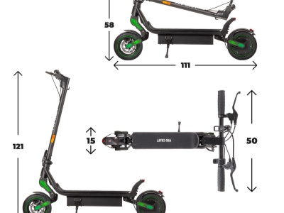 Elektrokoloběžka Procraft DS500L