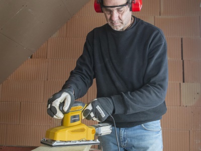 POWX04410 - Vibrační bruska 350 W