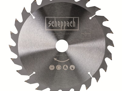 Scheppach pilový kotouč TCT 250/30 x 2,8, 24 zubů