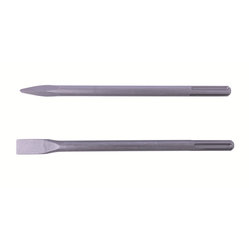 Scheppach Sada SDS MAX sekáčů (plochý + špičatý, 18 x 355 mm) - pro DH 1200 MAX, AB 1500, AB 2000