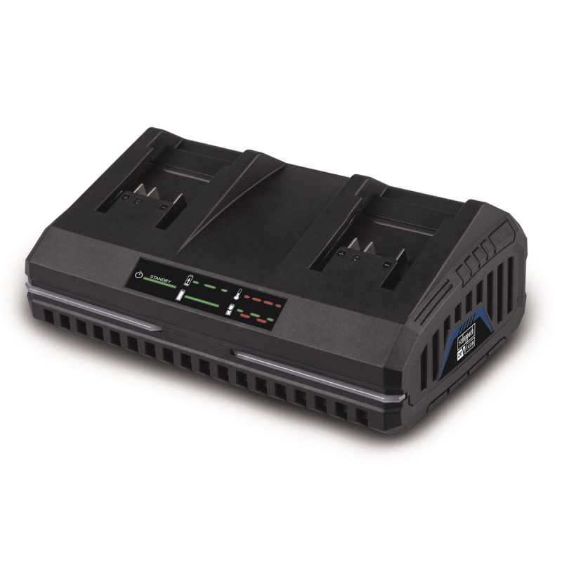 Scheppach SDBC2.4A - 20 V IXES dvojitá nabíječka 2,4 A