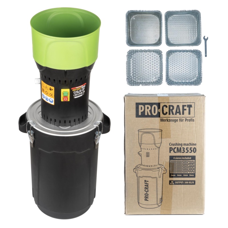 Elektrický šrotovník na obilí Procraft PCM3550