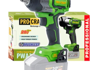 Aku rázový utahovák Procraft PWA36bb (bez baterie a nabíječky)