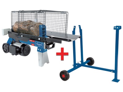 Scheppach HL 760 LS - horizontální štípač na dřevo 7t se stojanem