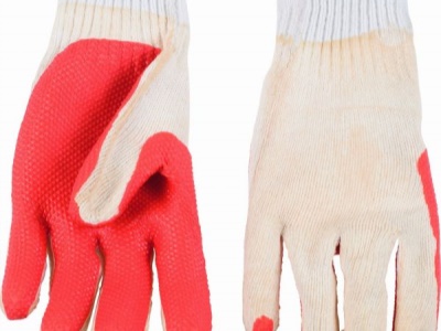 KRTW006XL - W Rukavice pletené s Latexovým povlakem vel. XL (pracovní)