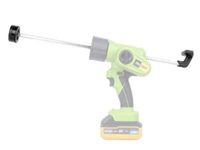 ALU trubicový zásobník 600ml pro měkké tuby Procraft TH60020 pro aku pistole na tmel PC20bb