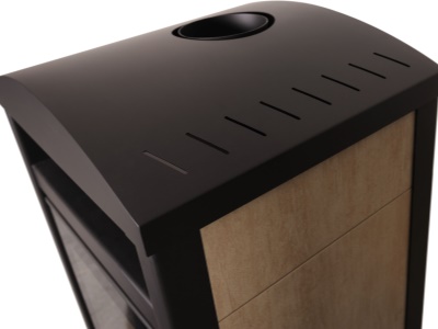 HS Flamingo BARMA 11/7 Javor ER - teplovodní krbová kamna s 7 kW výměníkem a el. regulací